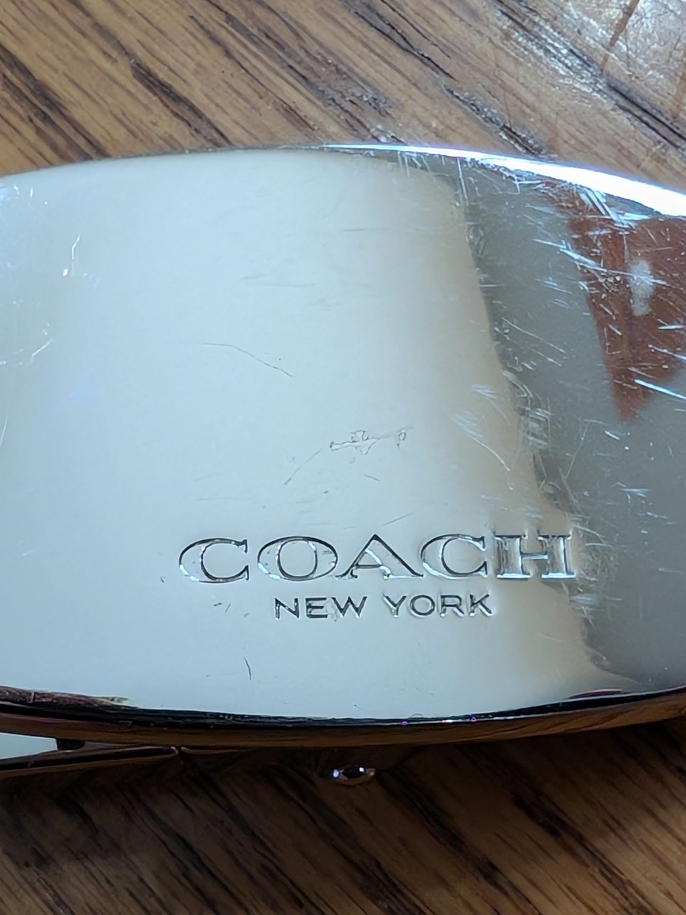 ​Coach Men’s Reversible Leather Harness Belt - Black/Brown